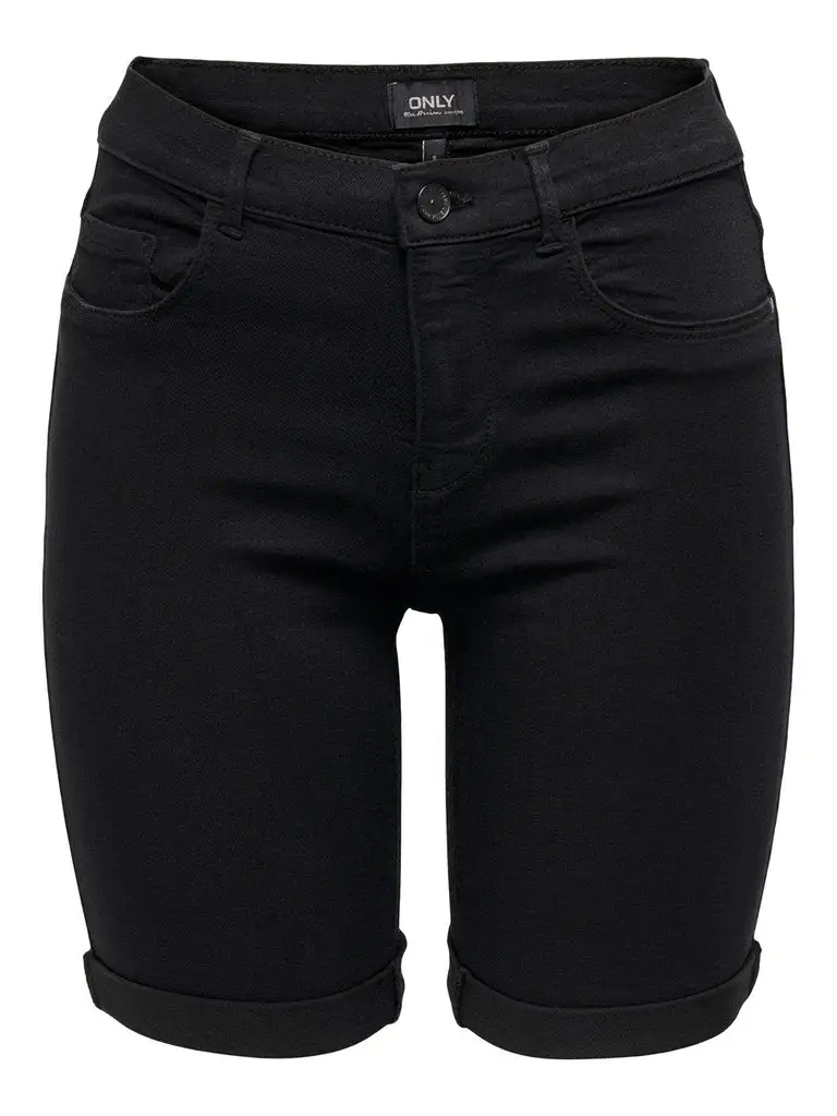 Onlrain Life Mid Long Shorts Noos Black