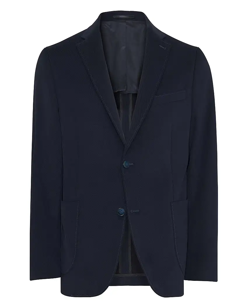 Blazer regular algodon marino Big&Tall