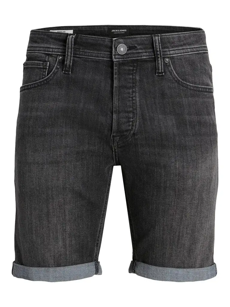 Jjirick Jjoriginal Shorts Am 625 Black Denim