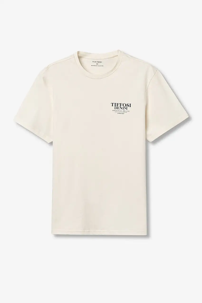 Camiseta Tiffosi Aaron 10061474 101 Beige Claro