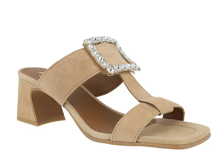 Sandalias joya Alpe Femme en ante beige