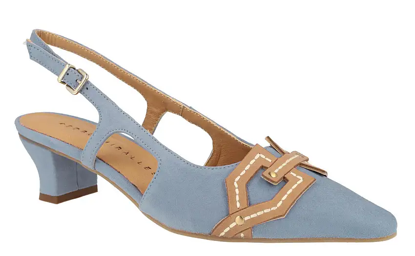 Zapatos destalonados de ante Belluno