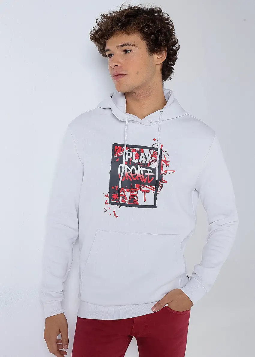 Sudadera Capucha Canguro Grafica Street Art 393