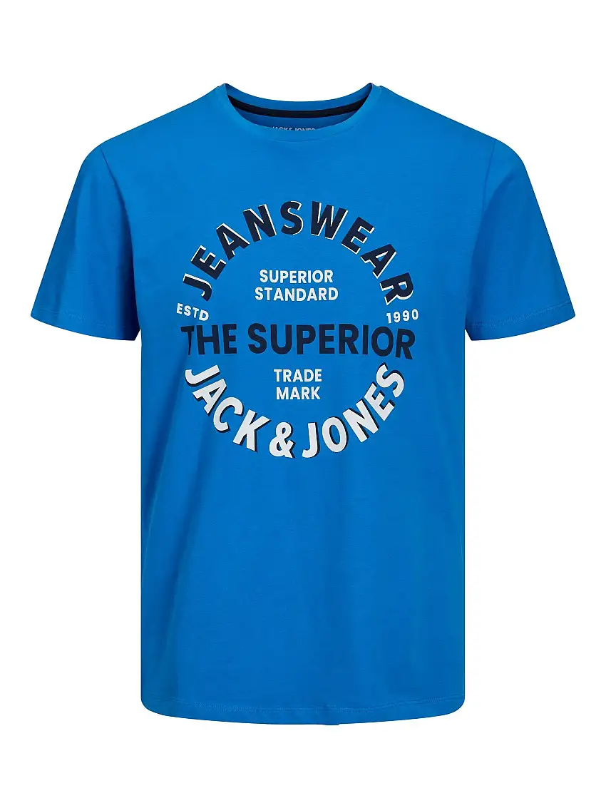 Jjandy Tee Ss Crew Neck French Blue
