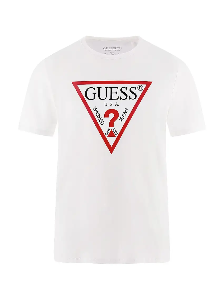 Cn Ss Original Logo Tee White