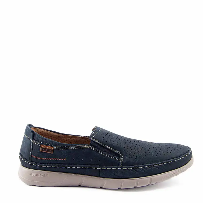 MOCASIN PUNTOS MARINO 3991S
