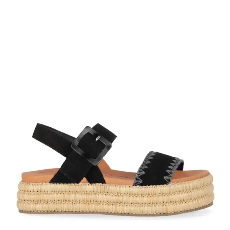 SANDALIA EKOS NEGRO EKOS01
