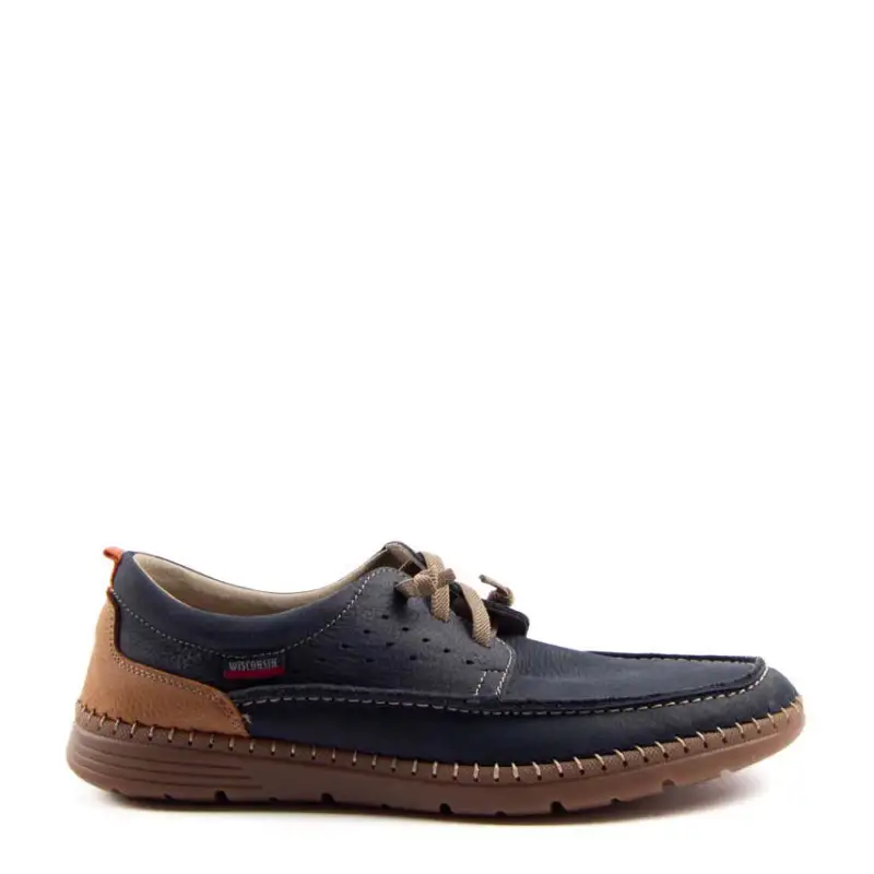 ZAPATO CASUAL ELASTICOS MARINO 4218