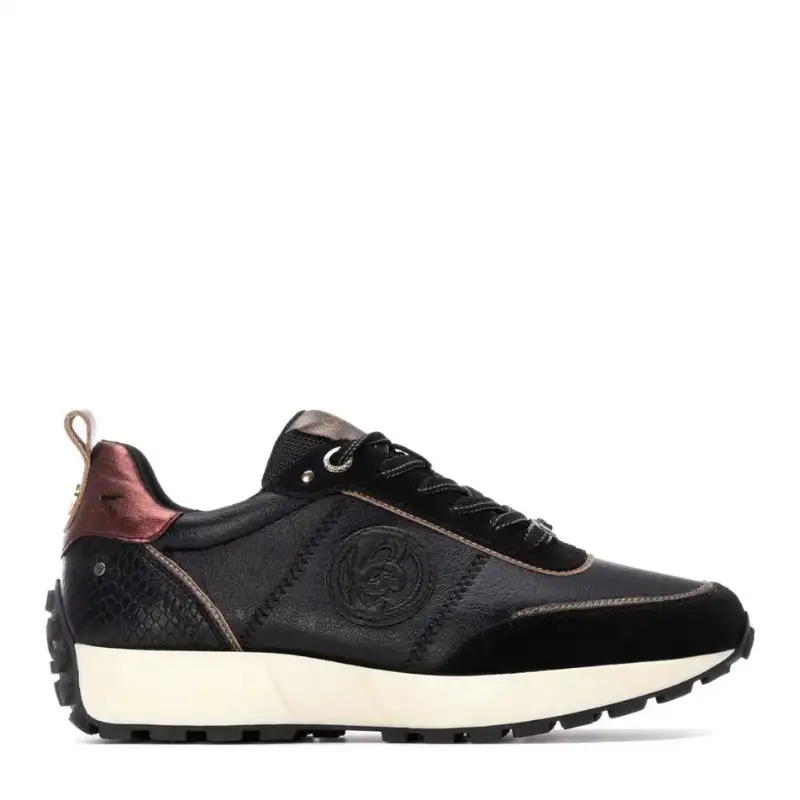 SNEAKER TALON ELASTICOS NEGRO 162699