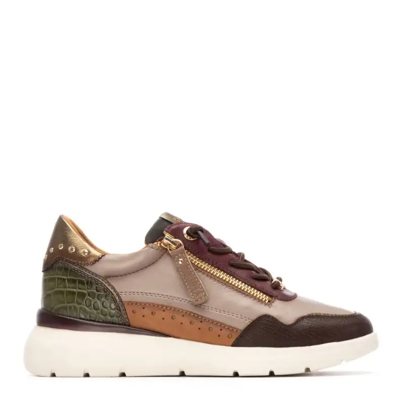 SNEAKER CREMALLERA BURDEOS 162430