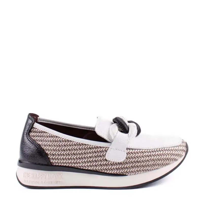 MOCASIN ESPIGA BLANCO VANITY011