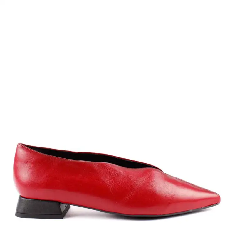 ZAPATO SUBIDO V ROJO VIENA010