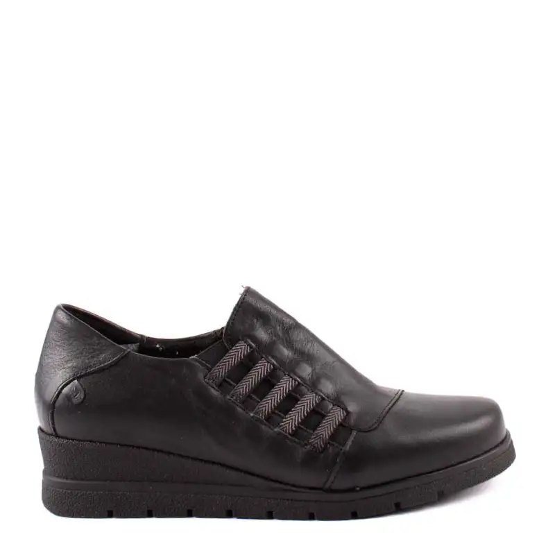 MOCASIN ELASTICOS NEGRO 9500