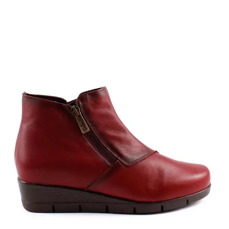 BOTIN CREMALLERA BURDEOS 9511