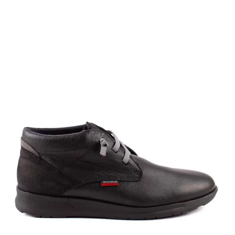 BOTIN CASUAL ELASTICOS NEGRO 4151