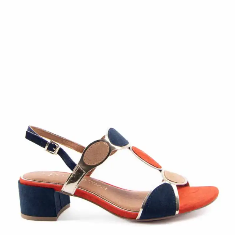 SANDALIA CIRCULOS NAVY COMBI 28230