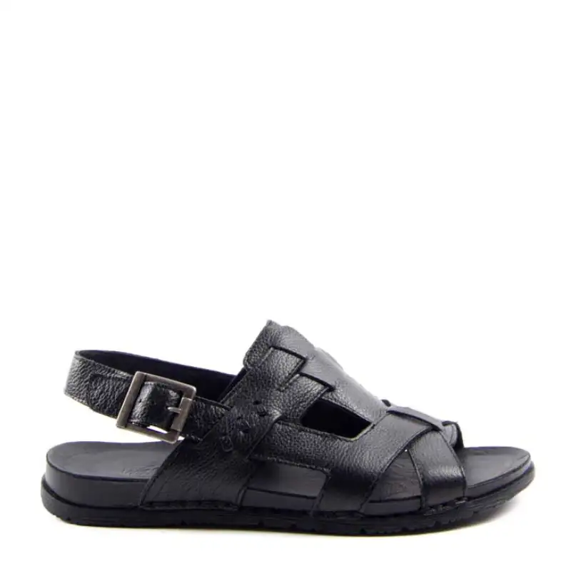 SANDALIA HEBILLA TRAS NEGRO 36510