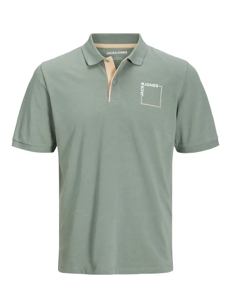Jjverner Polo Ss 12269307 Jack & Jones Iceberg Green