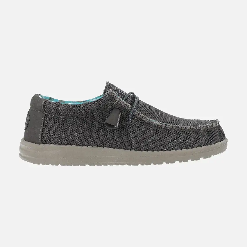 ZAPATOS PARA HOMBRE WALLY SOX EN TEJIDO CON CORDONES ELASTICOS