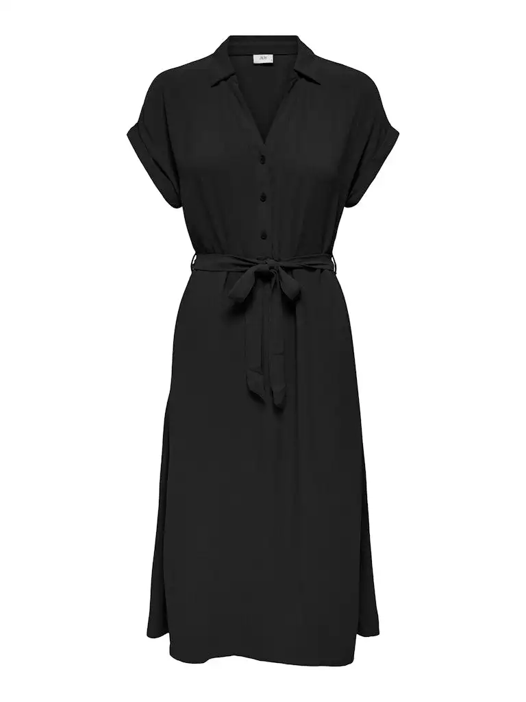 Jdymiami S/S Midi Shirt Dress Wvn 15347394 JDY Black