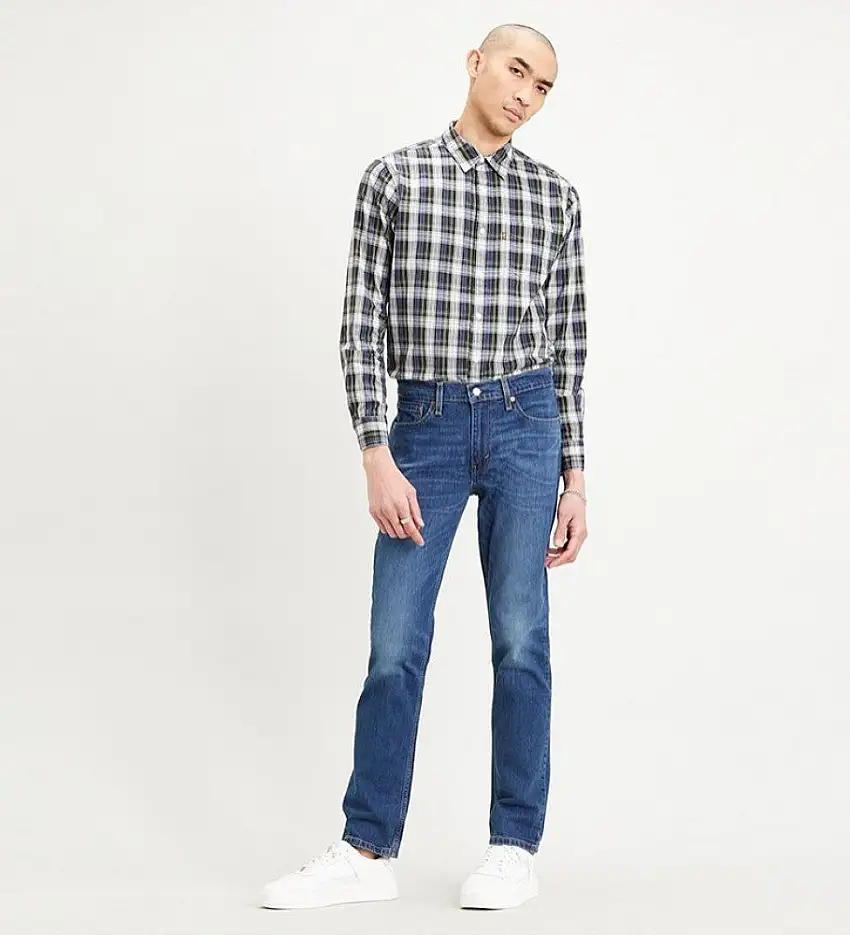 511™ SLIM THROTTLE Dark Indigo - Worn In