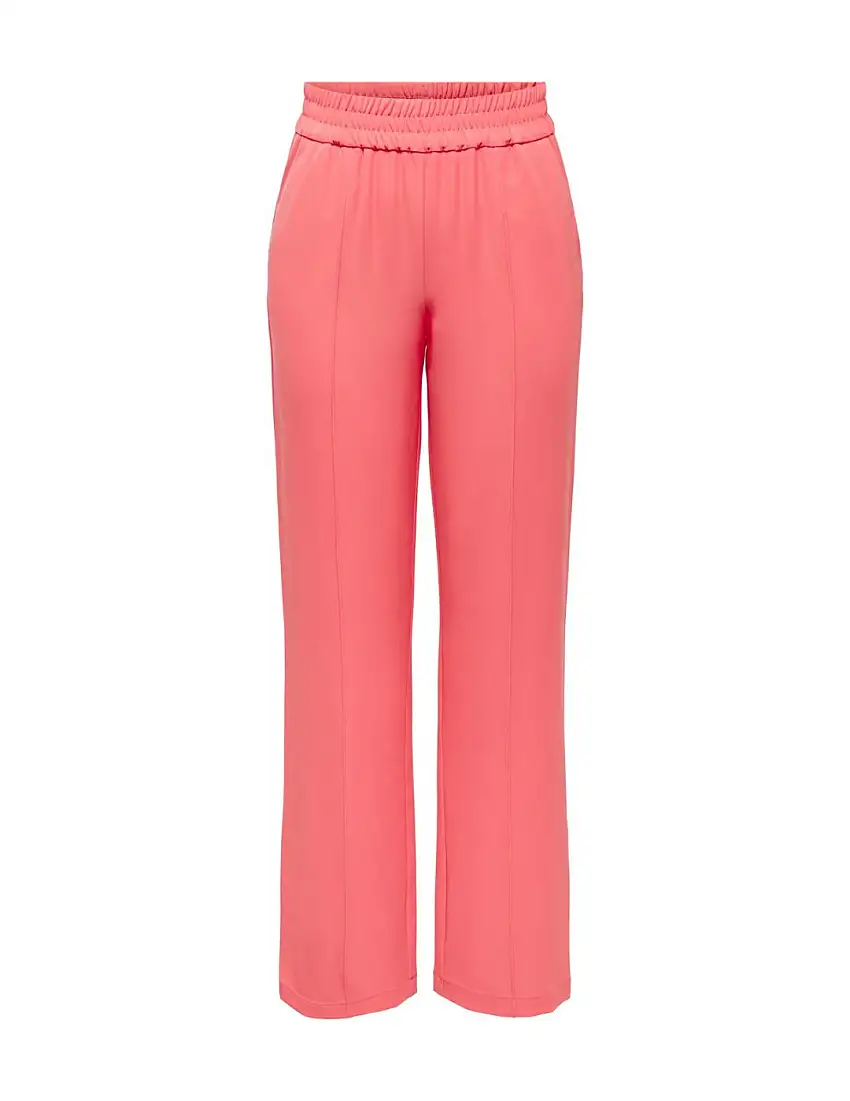Pantalón de pierna ancha Only Lucy Rosa