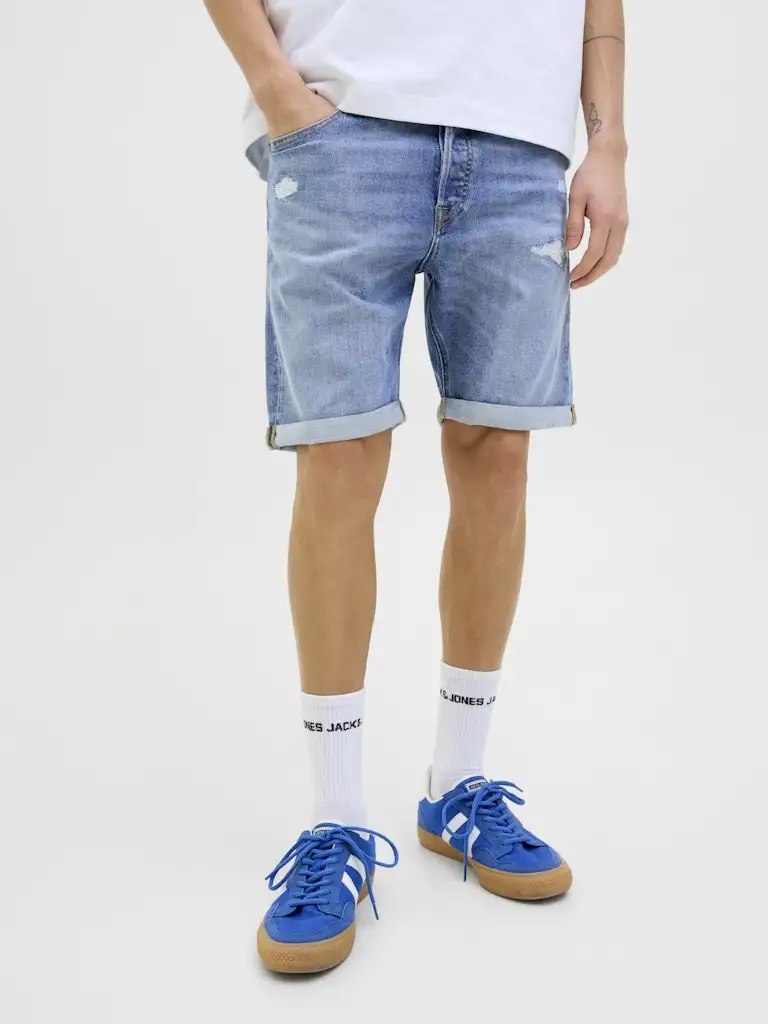 Jjirick Jjioriginal Shorts Am 360 Sn 12269612 Jack & Jones Blue Denim