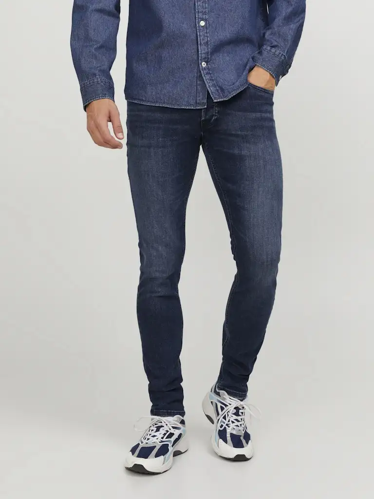 Vaquero 12173407 Blue Denim Jjiglenn Jjoriginal Cb 812 Noos de Jack & Jones