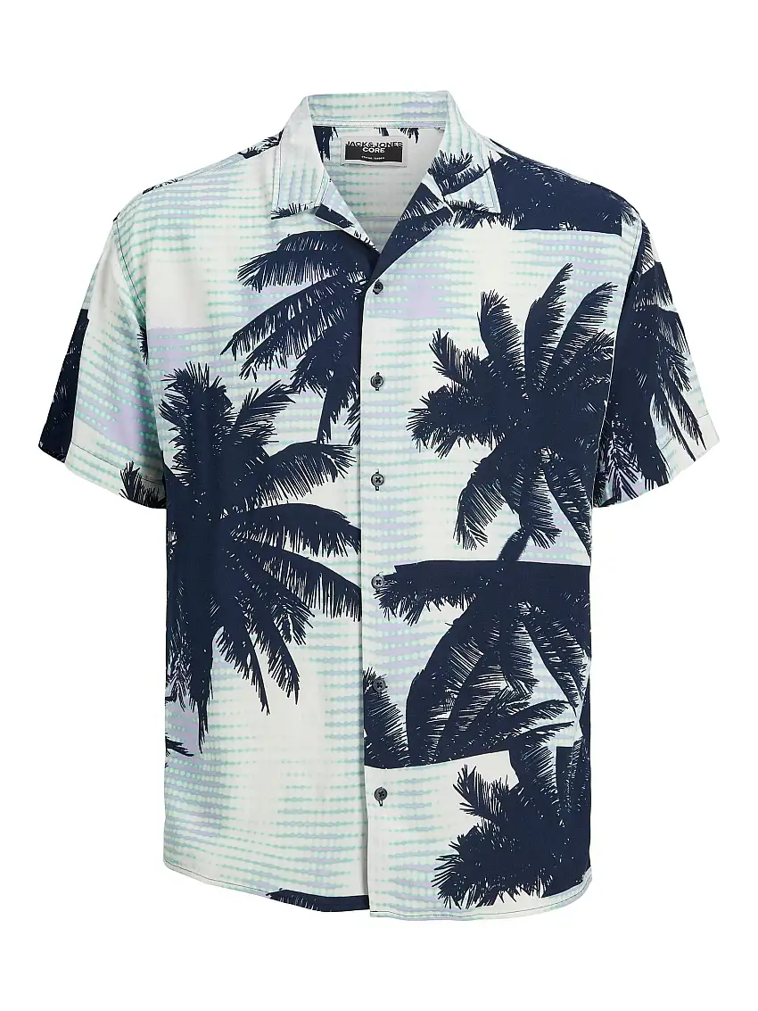 Jcounnatural Reggie Resort Shirt Ss Ln Lavender