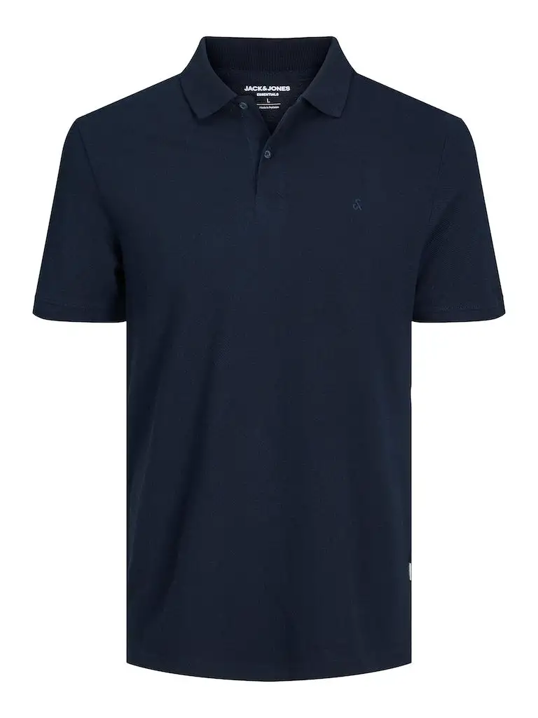 JJEBASIC POLO SS NOOS Navy Blazer SLIM FIT