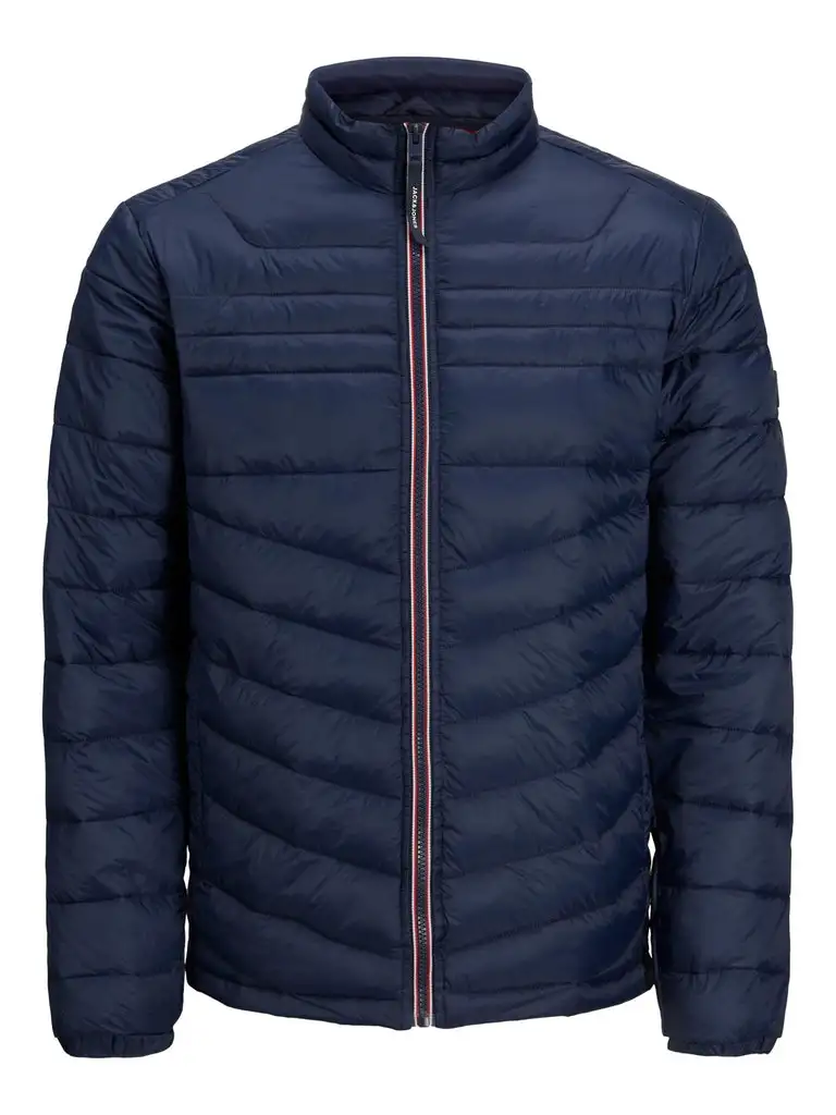 Jjehero Puffer Collar NoosNavy Blazer CONTRAST ZIP