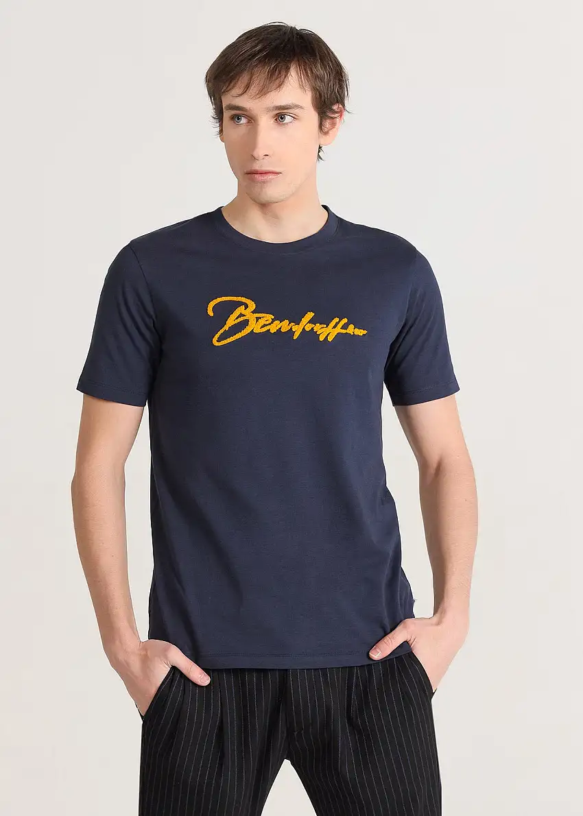Camiseta Manga Corta  Logo Chenille 269