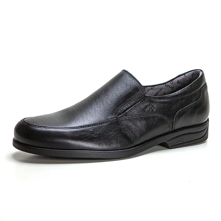 FLUCHOS 8902 Mocasín hombre trabajo negro.