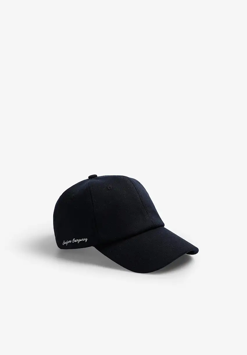 GORRA LANA BORDADA CONTRASTE