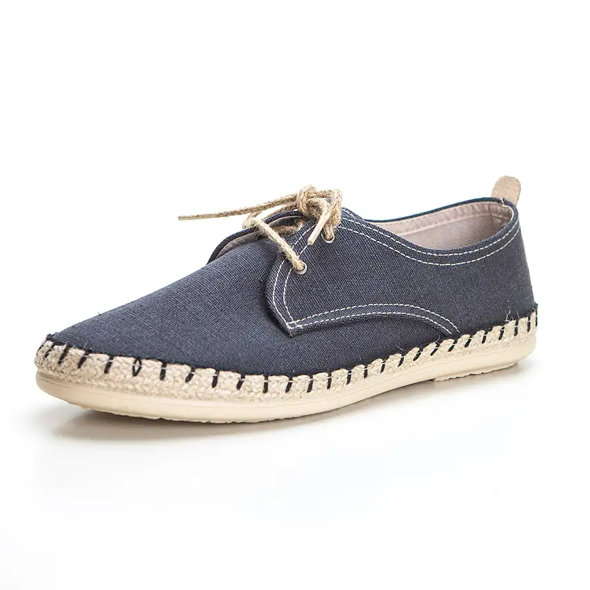 Garzón 13411.085 Zapatilla hombre cordones lona negro