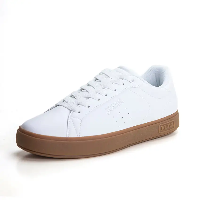 Joma Classic Deportiva retro blanca marrón