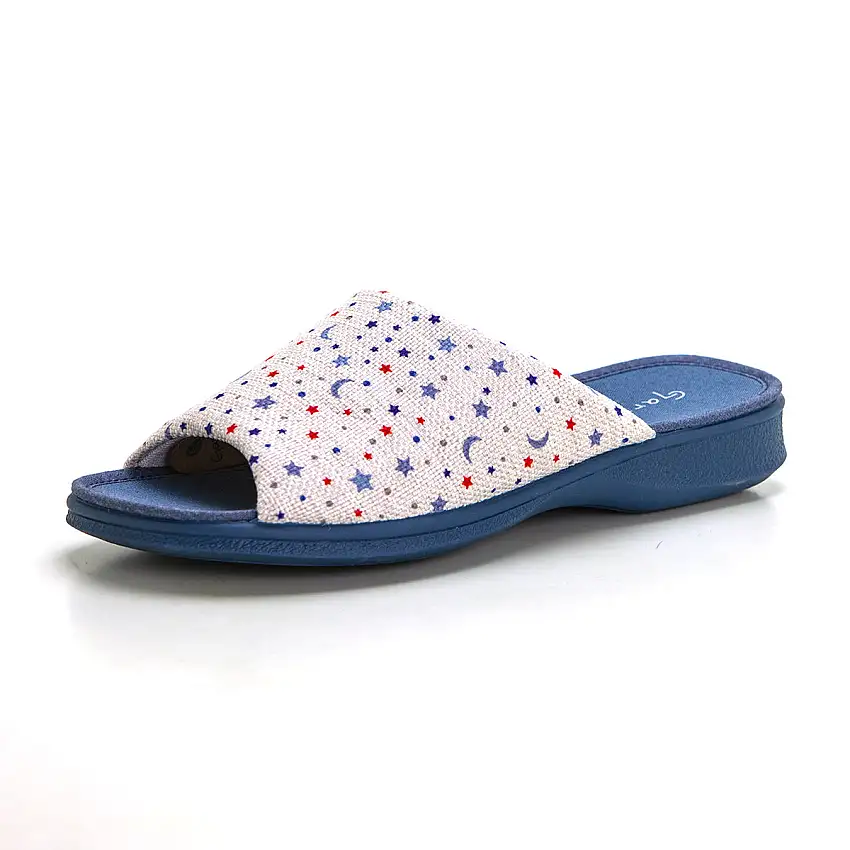 Garzón 2530.172 Zapatilla de estar por casa mujer destalonada jeans