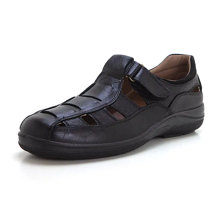 Luisetti 13451ST Sandalia cerrada negro.