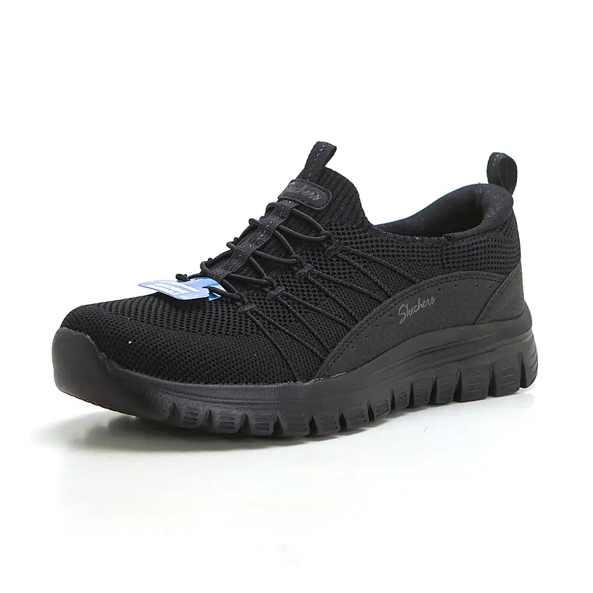 SKECHERS 100702 Deportiva Strech negro