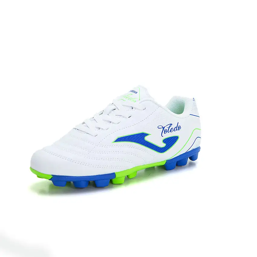 Joma Toledo Zapatilla de fútbol tacos blanco