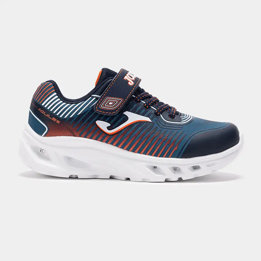 Joma Aquiles Deportiva con luces y velcro azul.