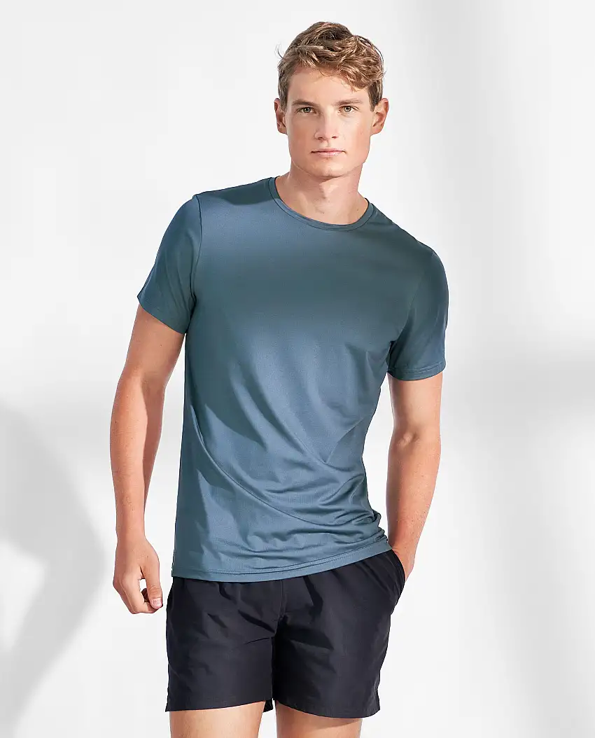 Camiseta active deportiva azul