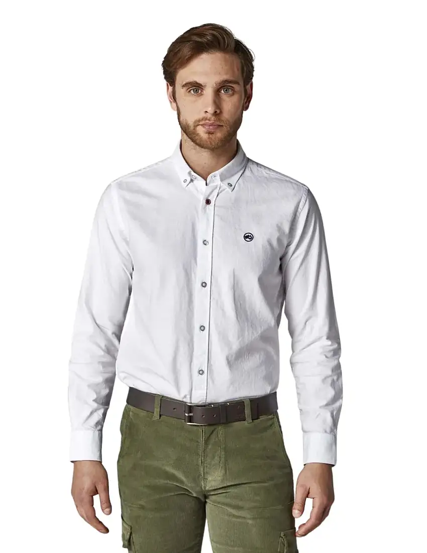 Camisa Manga Larga Altonadock Blanco
