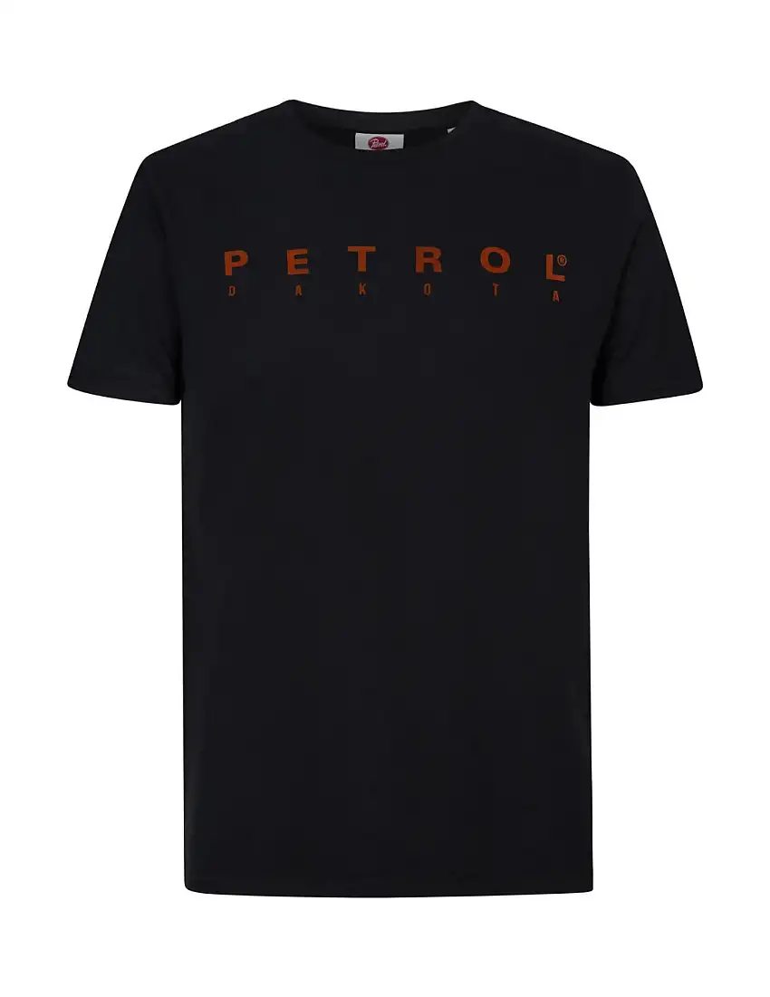 Camiseta Manga Corta Petrol Industries Negro TSR150