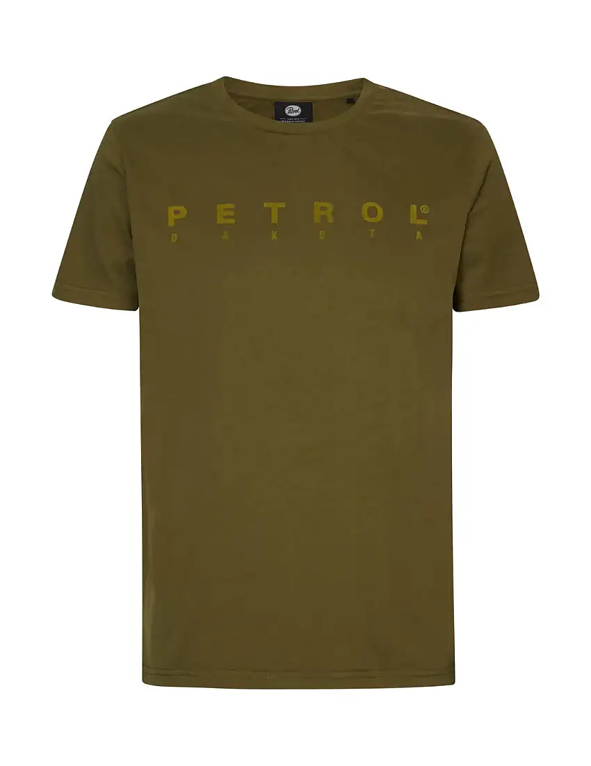 Camiseta Manga Corta Petrol Industries Verde TSR150
