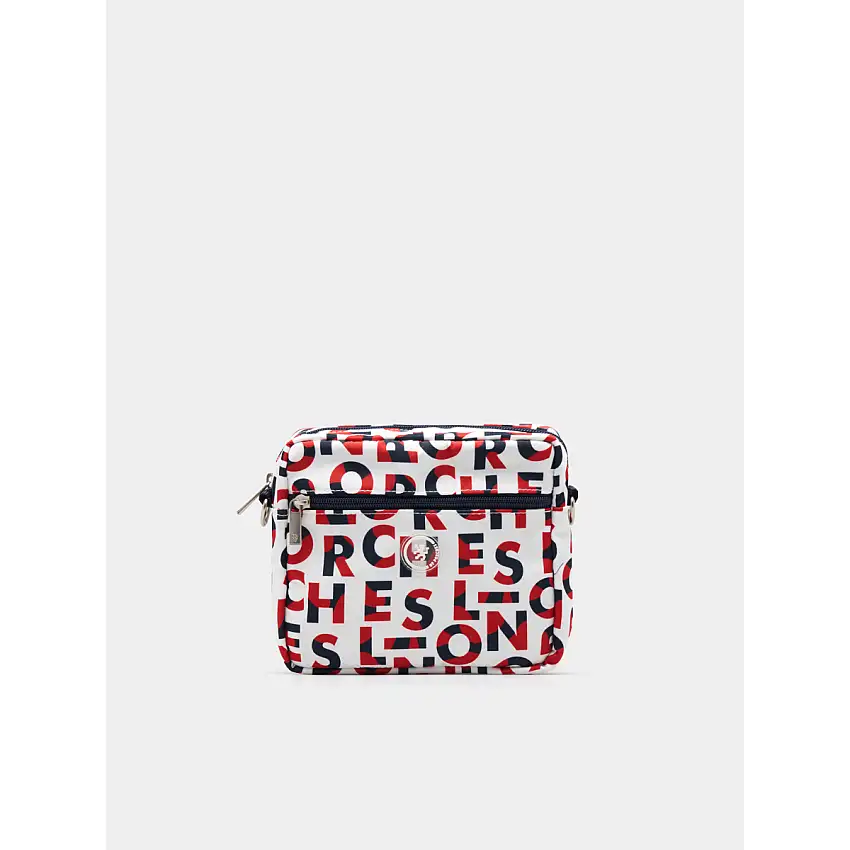 bolsa crossbody con logo