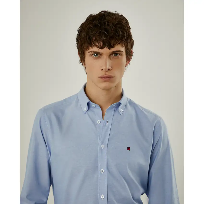 Camisa Oxford ajustada