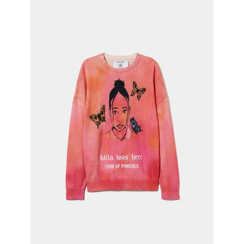 Jersey con efecto tie-dye de Lion x Killa