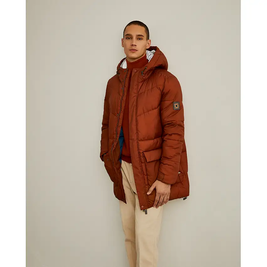 Chaqueta acolchada con capucha