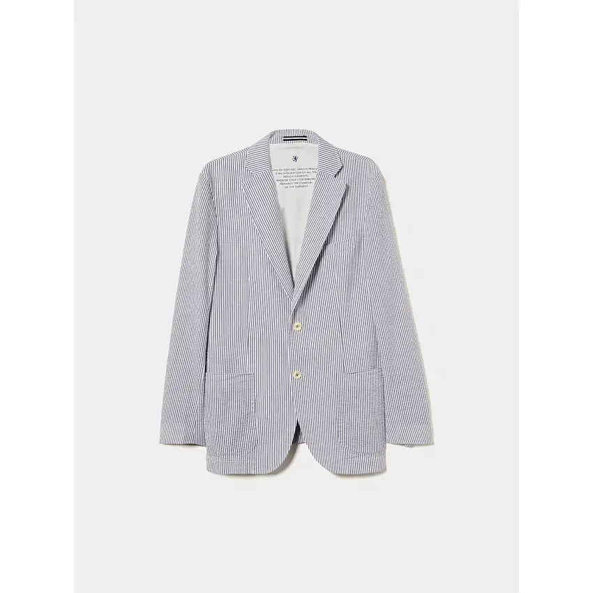 Americana rayas slim fit